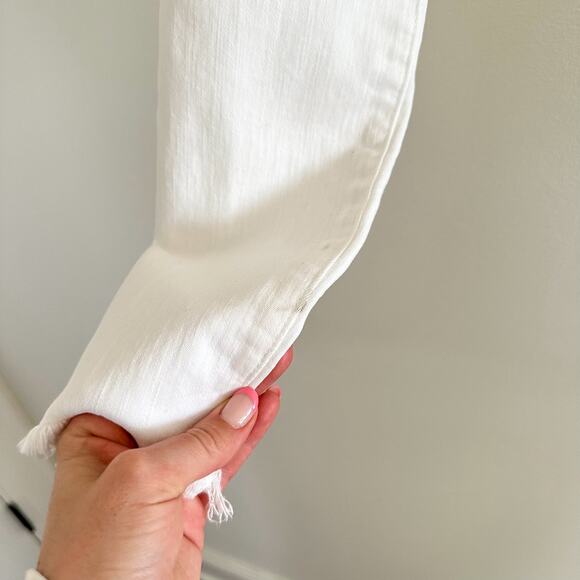 Madewell 10" High-Rise Skinny Crop Jeans: Button-Front Edition 25 $135 - Picture 7 of 11